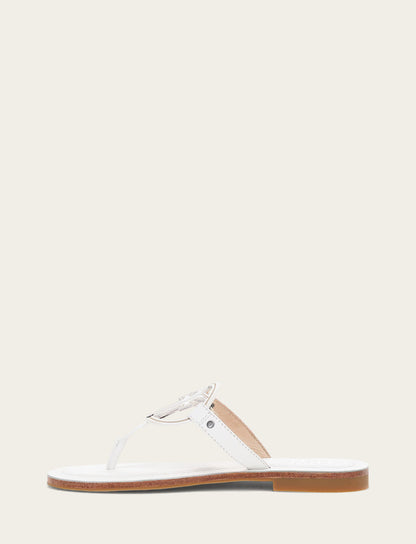 Frye Customer Favorite | Women's White Taylor Logo Sandals