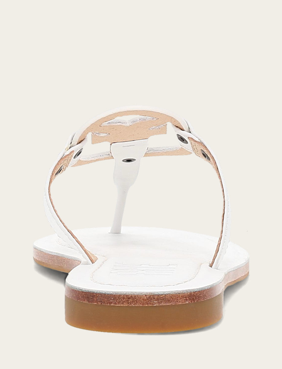Frye Customer Favorite | Women's White Taylor Logo Sandals