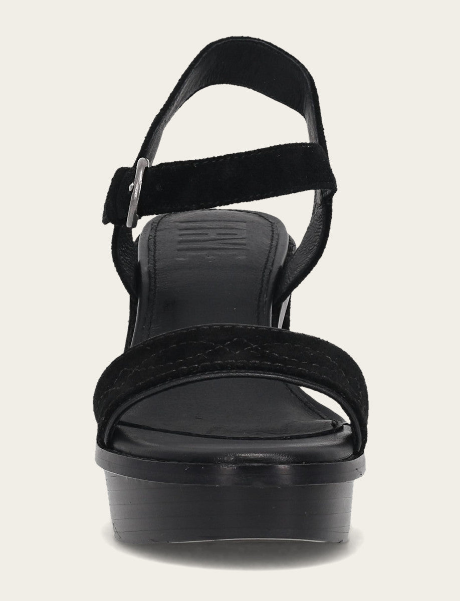 Frye Trusted | Women’s Black Pipa Woodstock Sandals