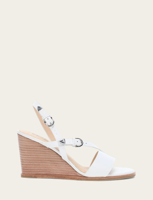 Frye Value | Women's White Rachel Buckle Sandals