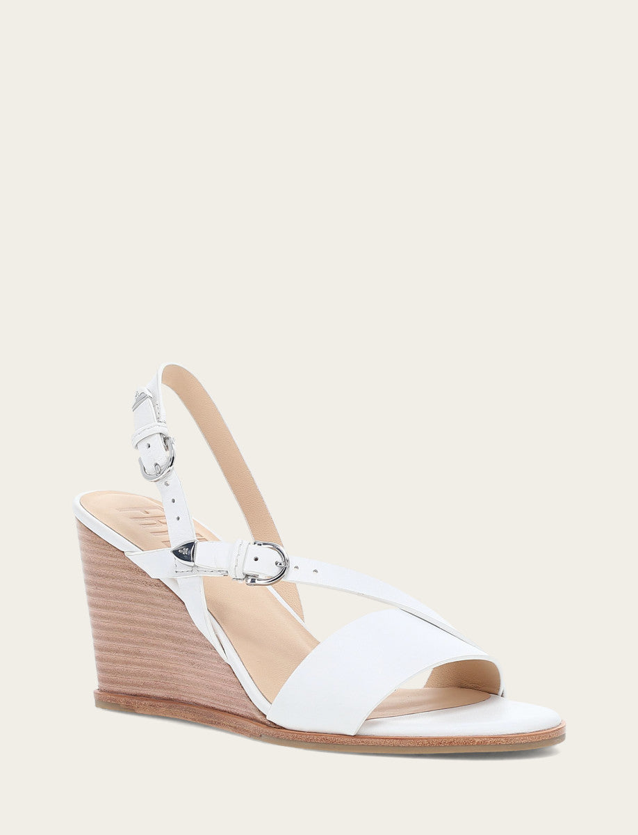 Frye Value | Women's White Rachel Buckle Sandals