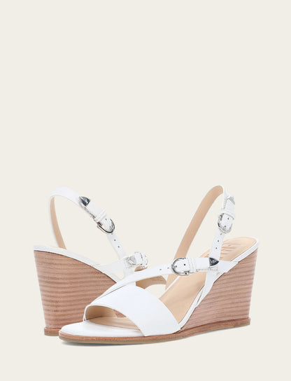 Frye Value | Women's White Rachel Buckle Sandals