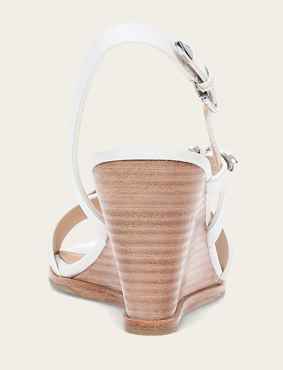 Frye Value | Women's White Rachel Buckle Sandals