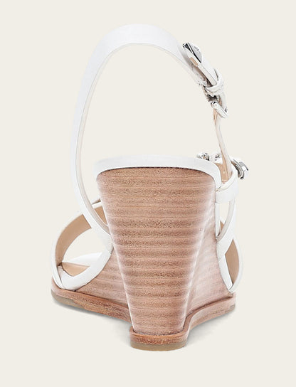 Frye Value | Women's White Rachel Buckle Sandals