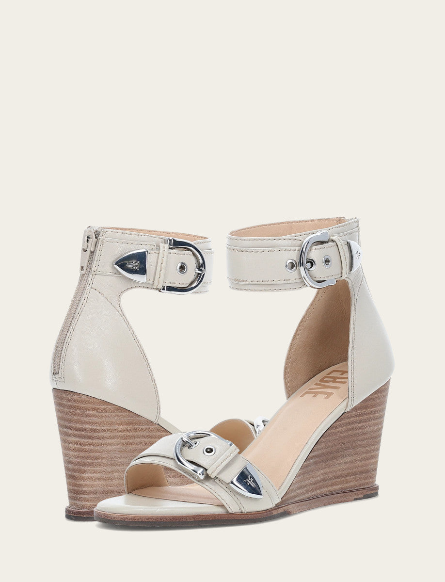 Frye Great Value | Women's Ivory Rachel 2 Piece Sandals