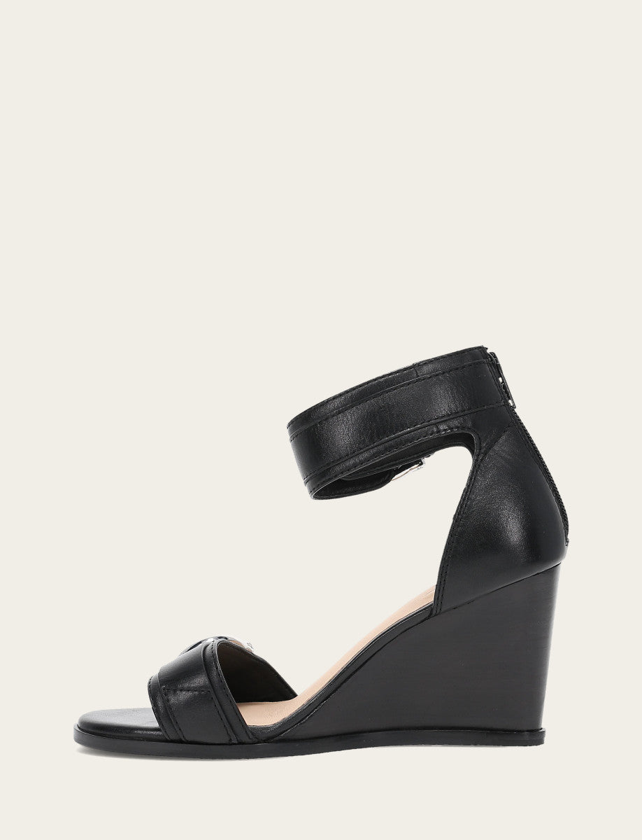 Frye Premium | Women's Black Rachel 2 Piece Sandals
