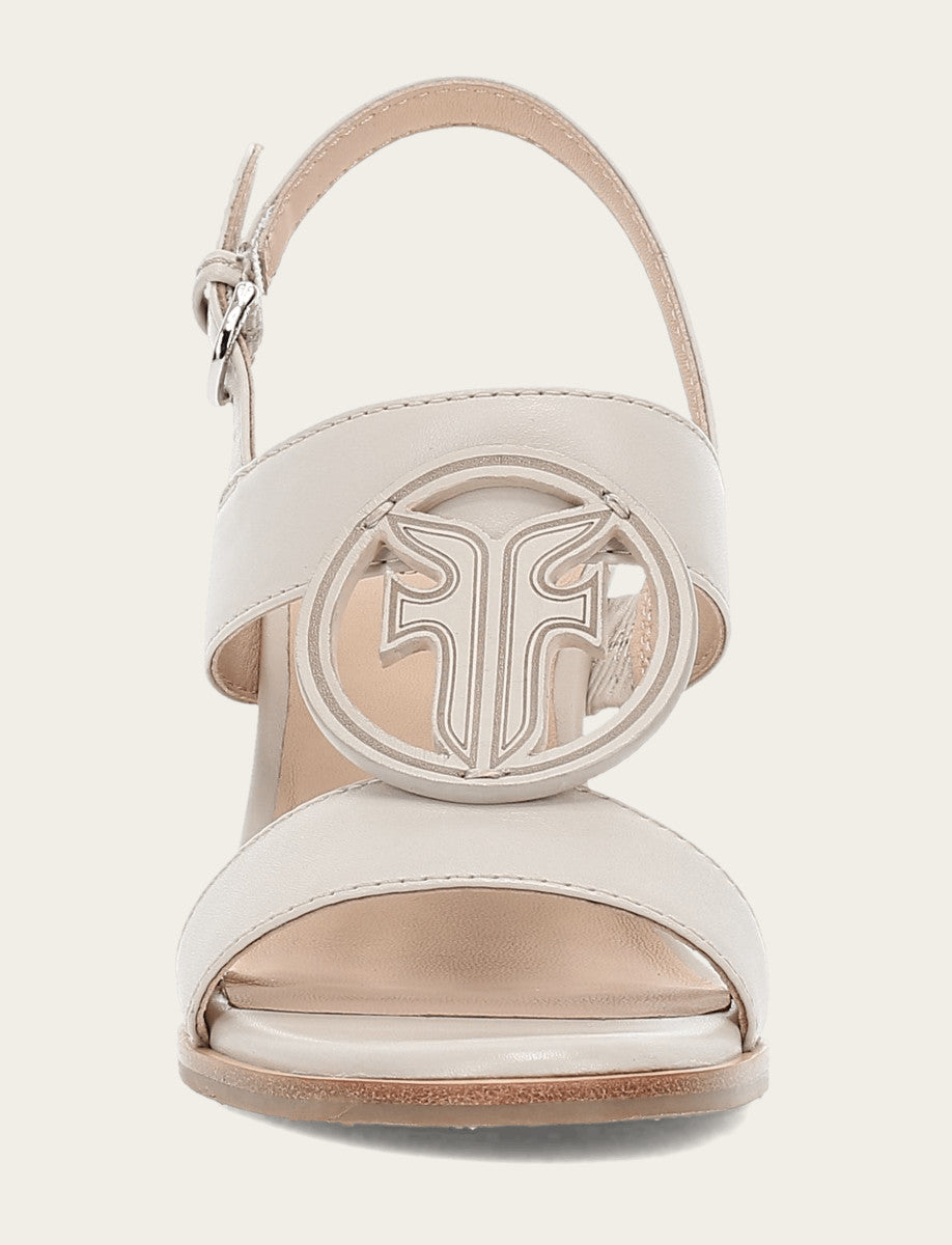 Frye Essential | Women's Ivory Rachel Logo Sandals