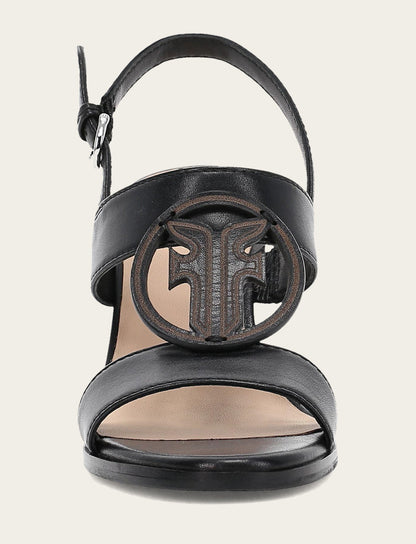 Frye Customer Favorite | Women's Black Rachel Logo Sandals