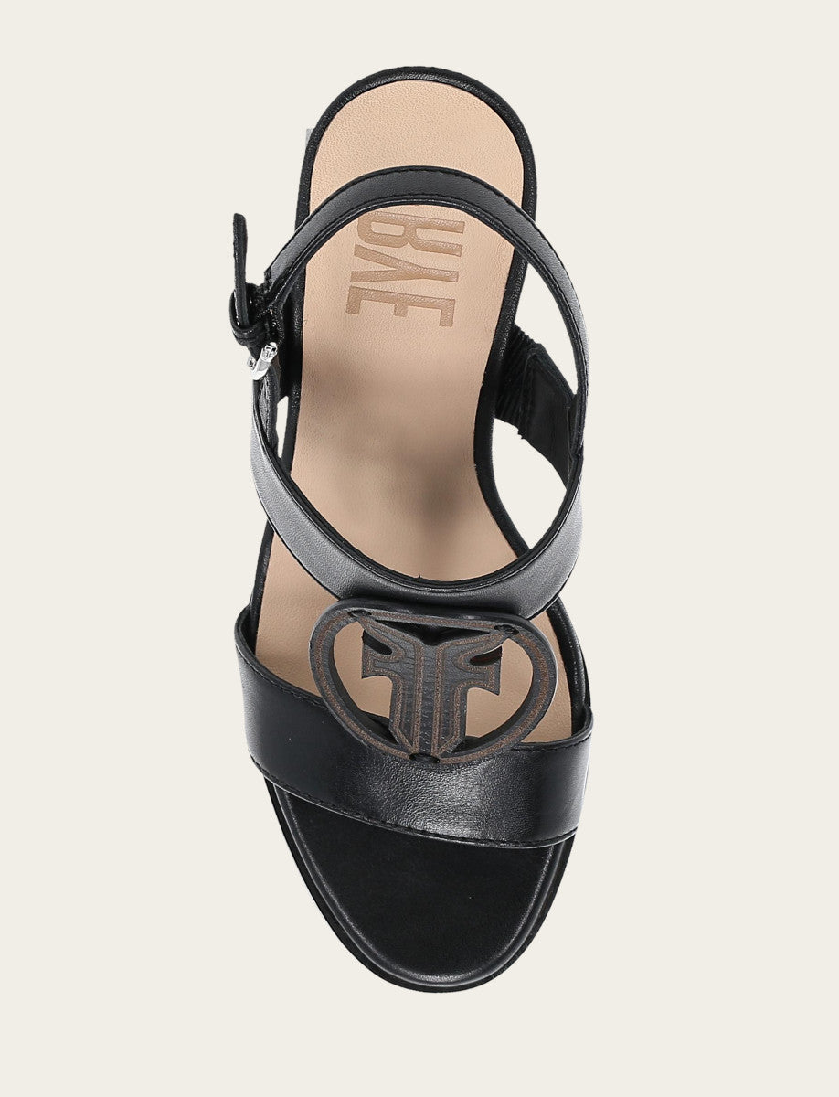 Frye Customer Favorite | Women's Black Rachel Logo Sandals