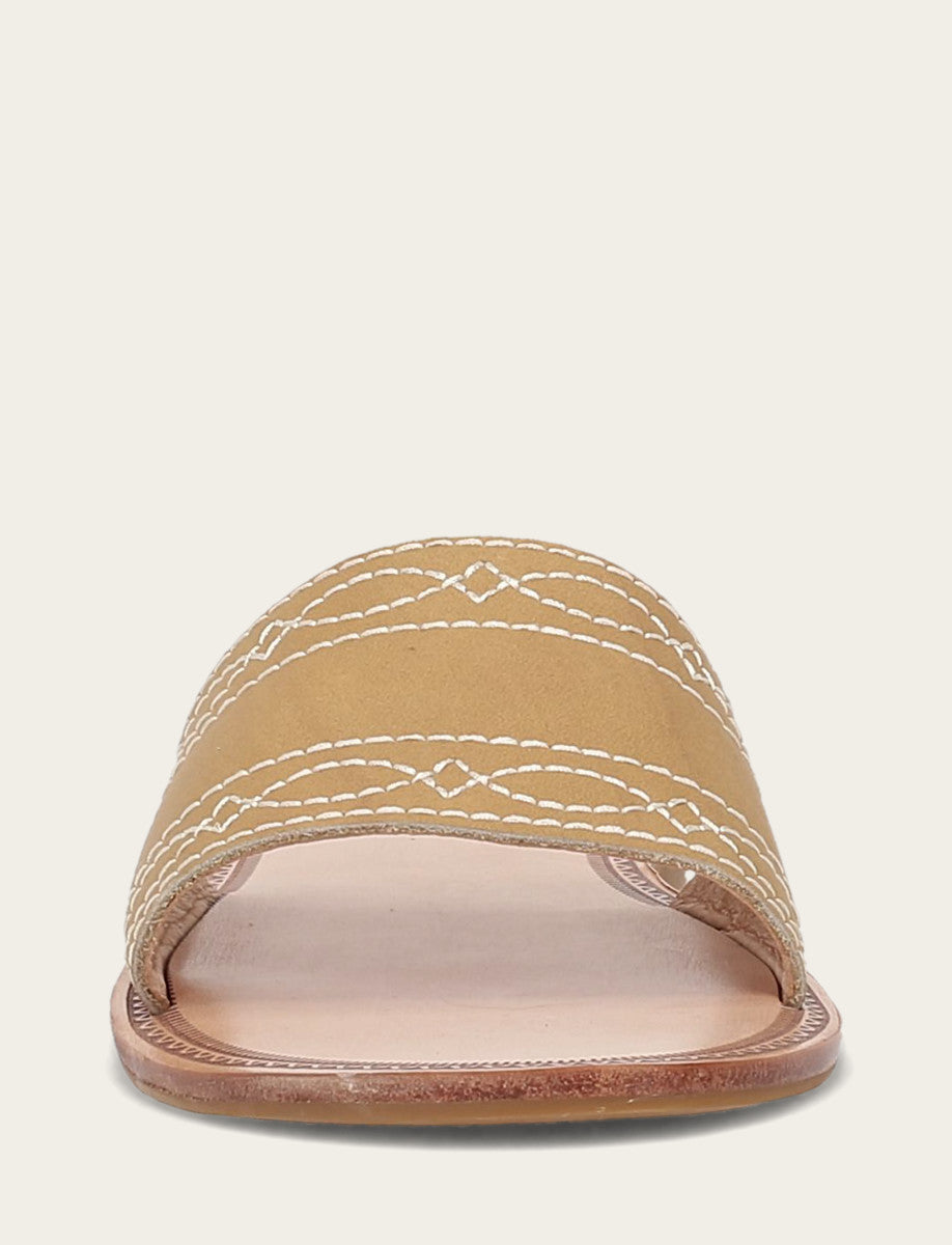 Frye Great Value | Women's Banana Ava Woodstock Slide Sandals