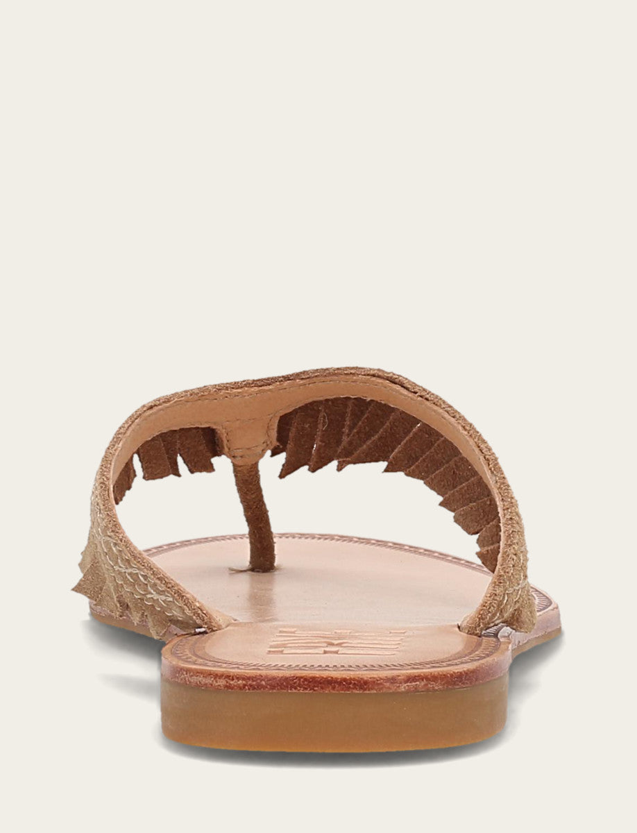 Frye Signature | Women's Almond Ava Fringe Sandals