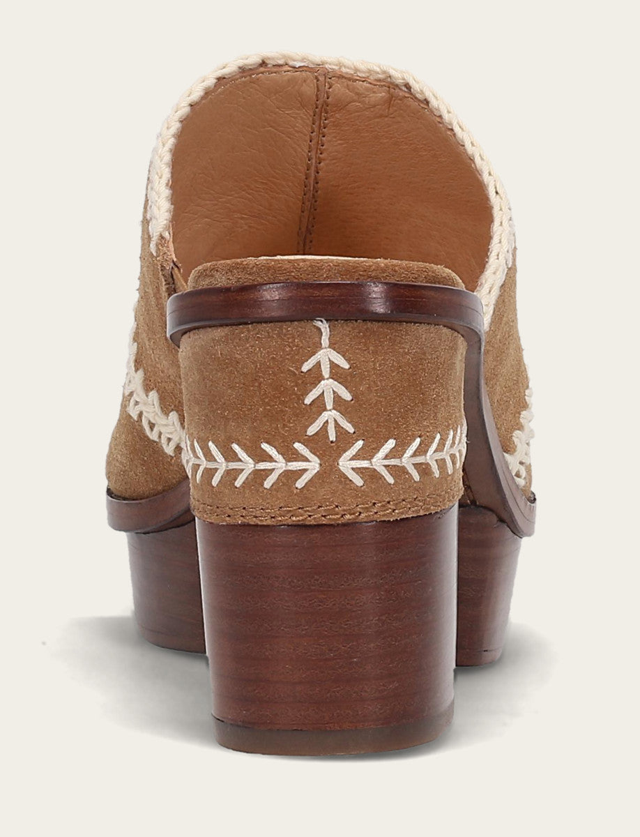 Frye Smart Buy | Women's Almond Pipa Crochet Platform Sandals