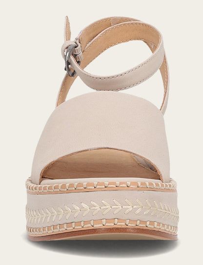 Frye Discount | Women's Ivory Joy Ankle Strap Platform Sandals