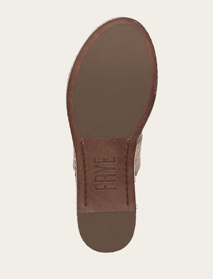 Frye Recommended | Women's Almond Joy Woodstock 2 Band Platform Slide Sandals