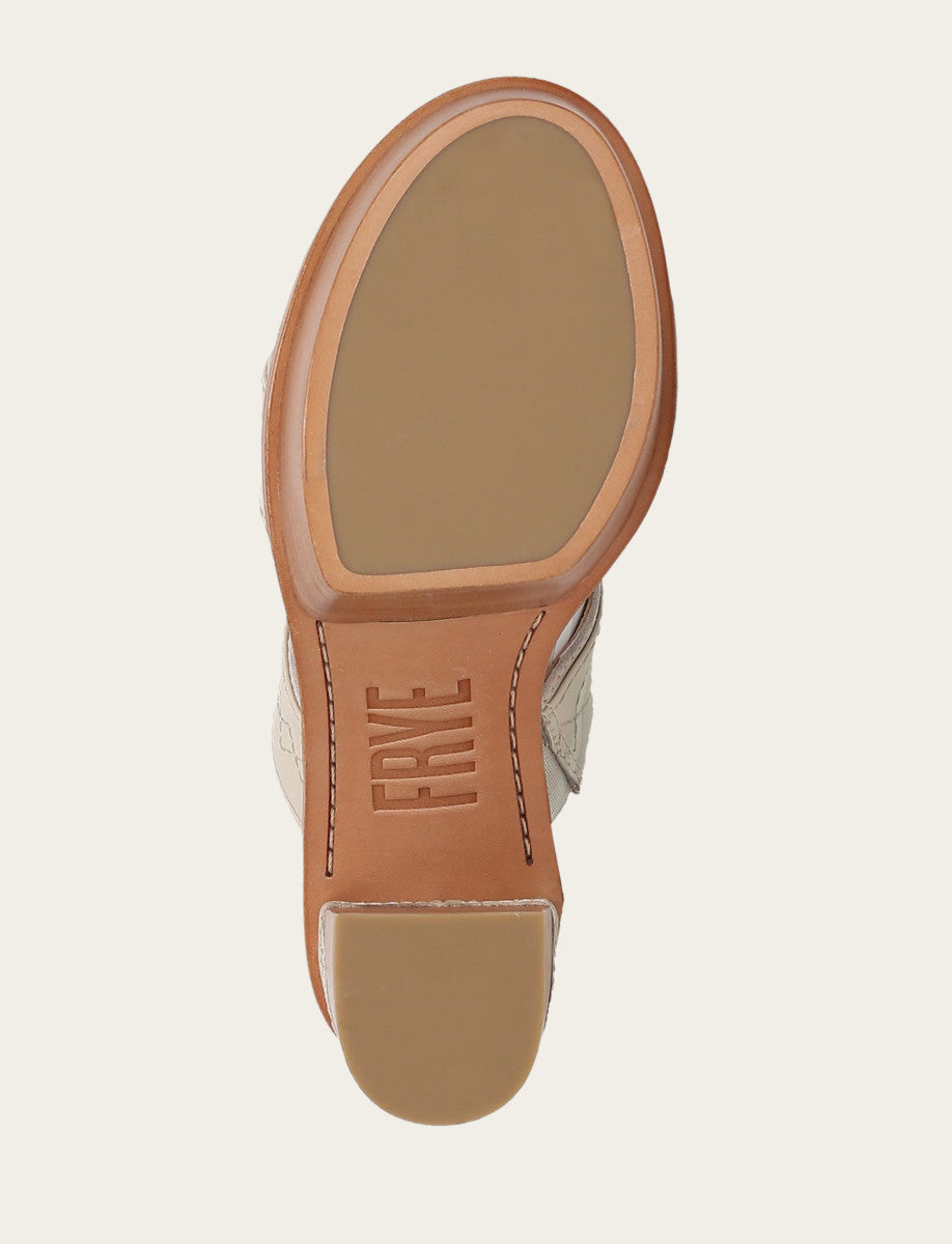 Frye Recommended | Women's Ivory Pipa Woodstock 2 Band Platform Sandals