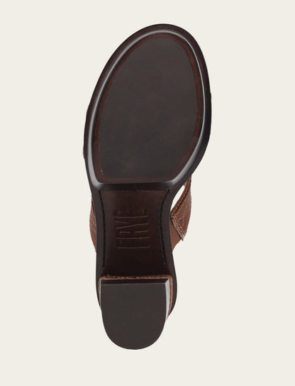 Frye Best Seller | Women's Saddle Pipa Woodstock 2 Band Platform Sandals