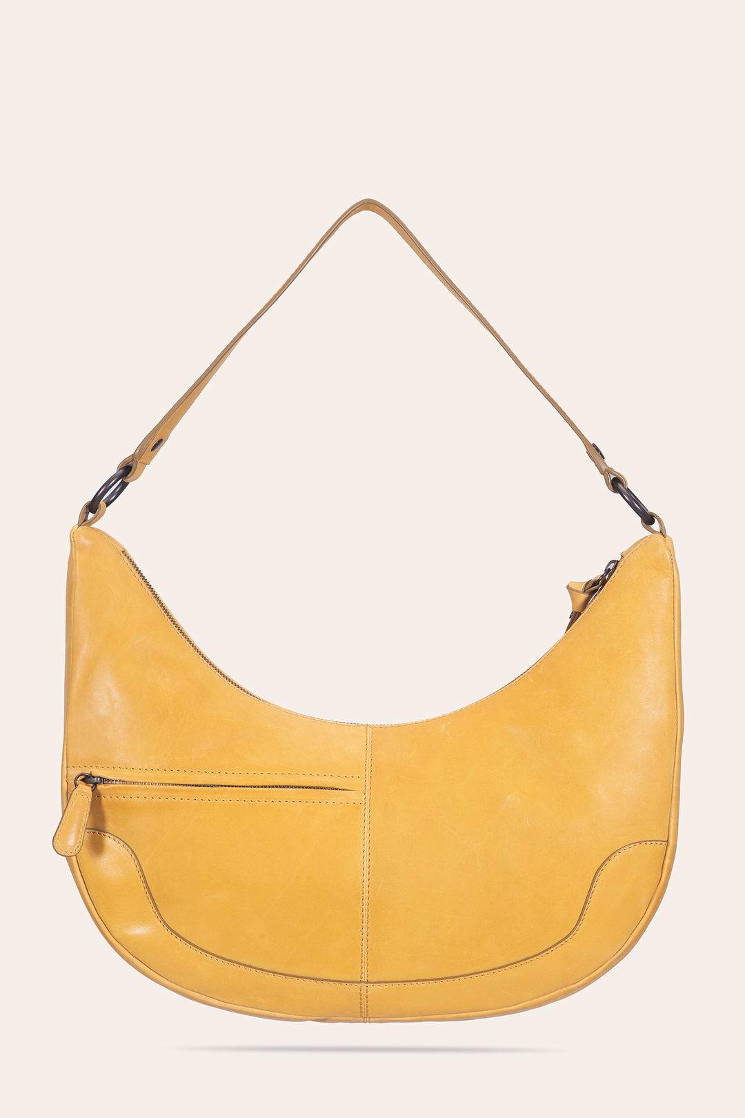Frye Signature | Women's Melissa Crescent Hobo Handbag