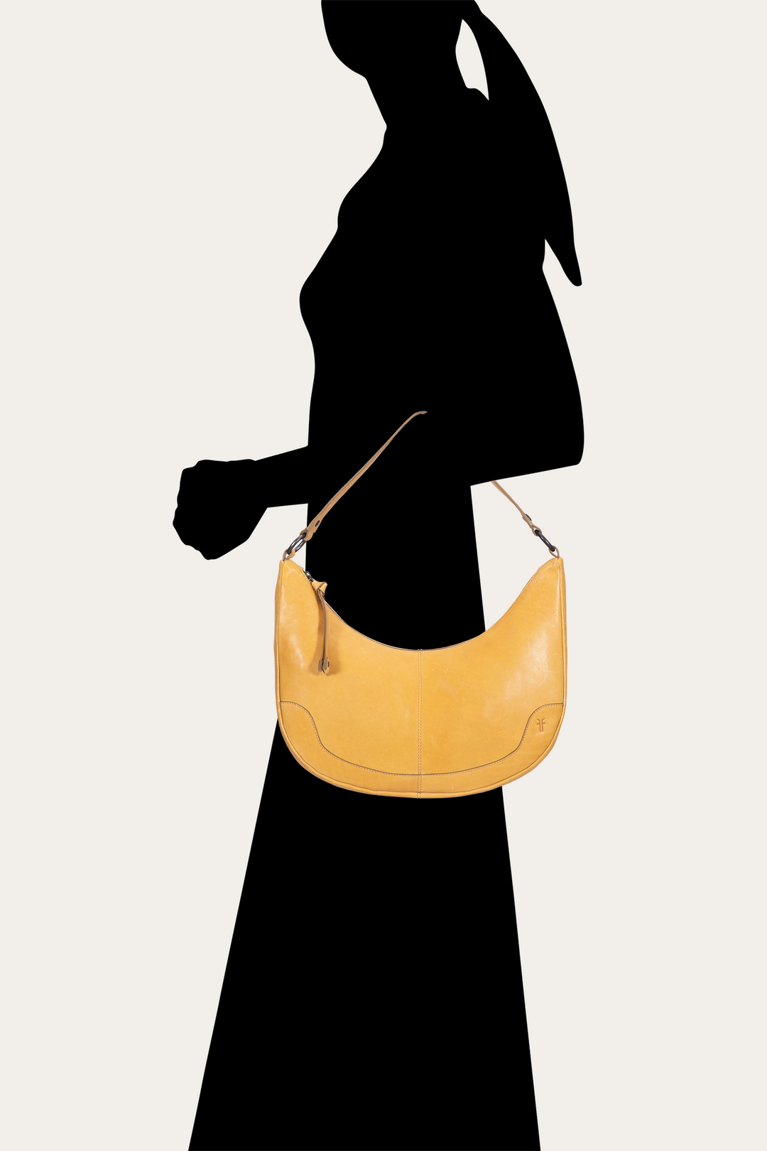 Frye Signature | Women's Melissa Crescent Hobo Handbag