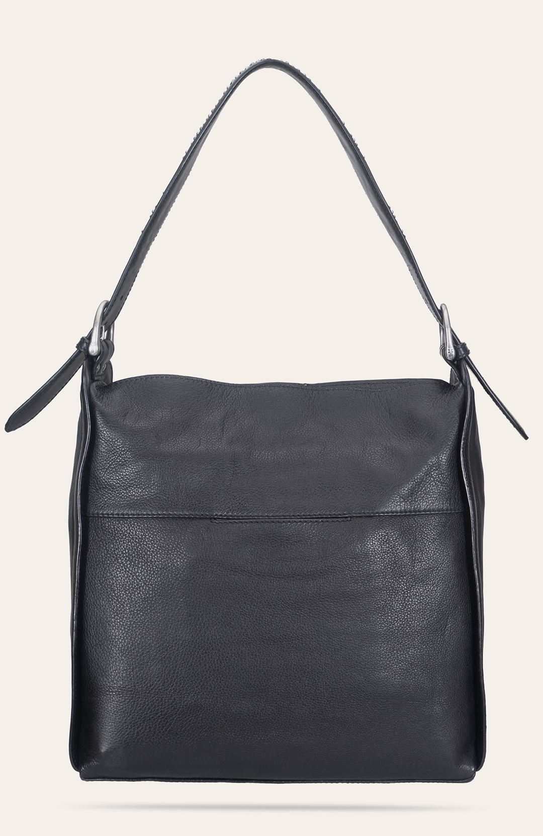Frye Premium | Women's Black Carla Studded Hobo Handbag