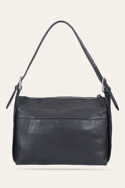 Frye Best Seller | Women's Black Carla Studded Shoulder Bag