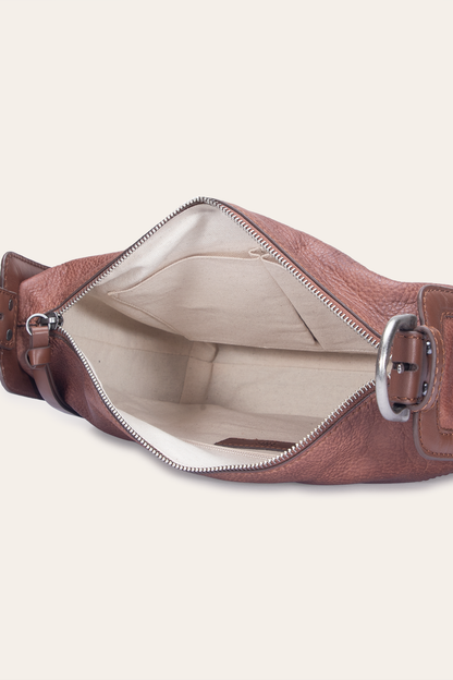 Frye Trending | Women's Cognac Carla Studded Shoulder Bag