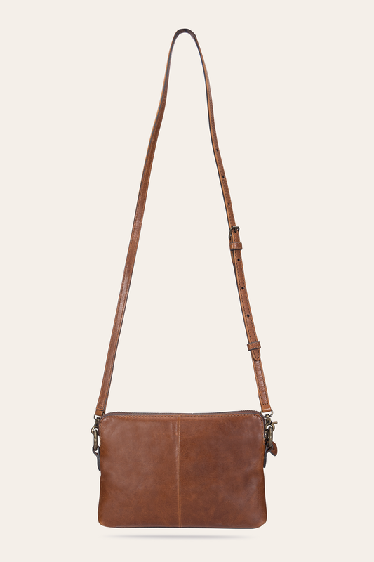 Frye Customer Favorite | Melissa Cognac Crossbody Wristlet