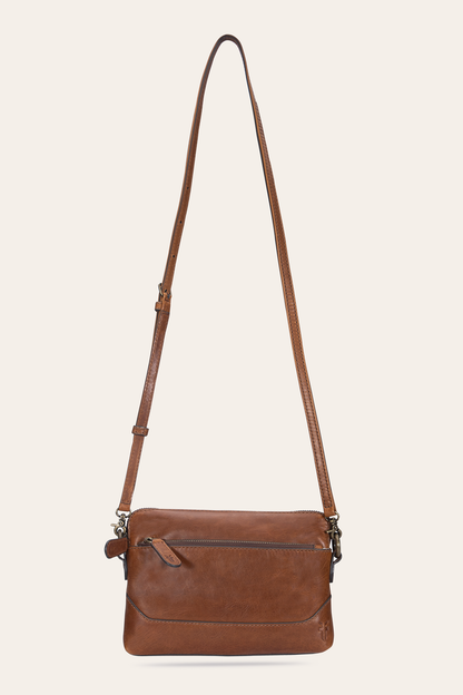Frye Customer Favorite | Melissa Cognac Crossbody Wristlet