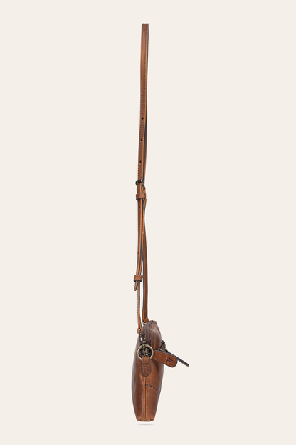 Frye Customer Favorite | Melissa Cognac Crossbody Wristlet