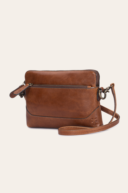 Frye Customer Favorite | Melissa Cognac Crossbody Wristlet