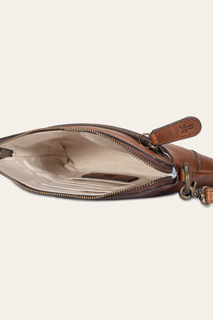 Frye Customer Favorite | Melissa Cognac Crossbody Wristlet