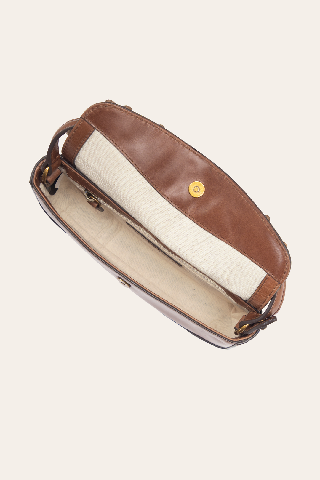 Frye Discount | Cognac Melissa Floral Convertible Mini Flap
