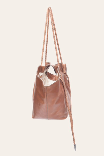 Frye Latest | Cognac Caroline Shopper