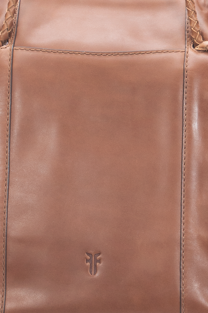 Frye Latest | Cognac Caroline Shopper