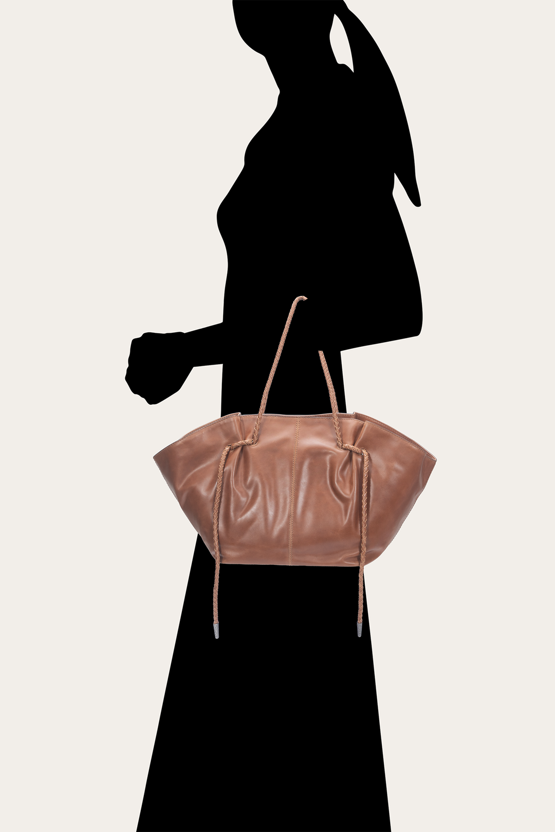 Frye Latest | Cognac Caroline Shopper