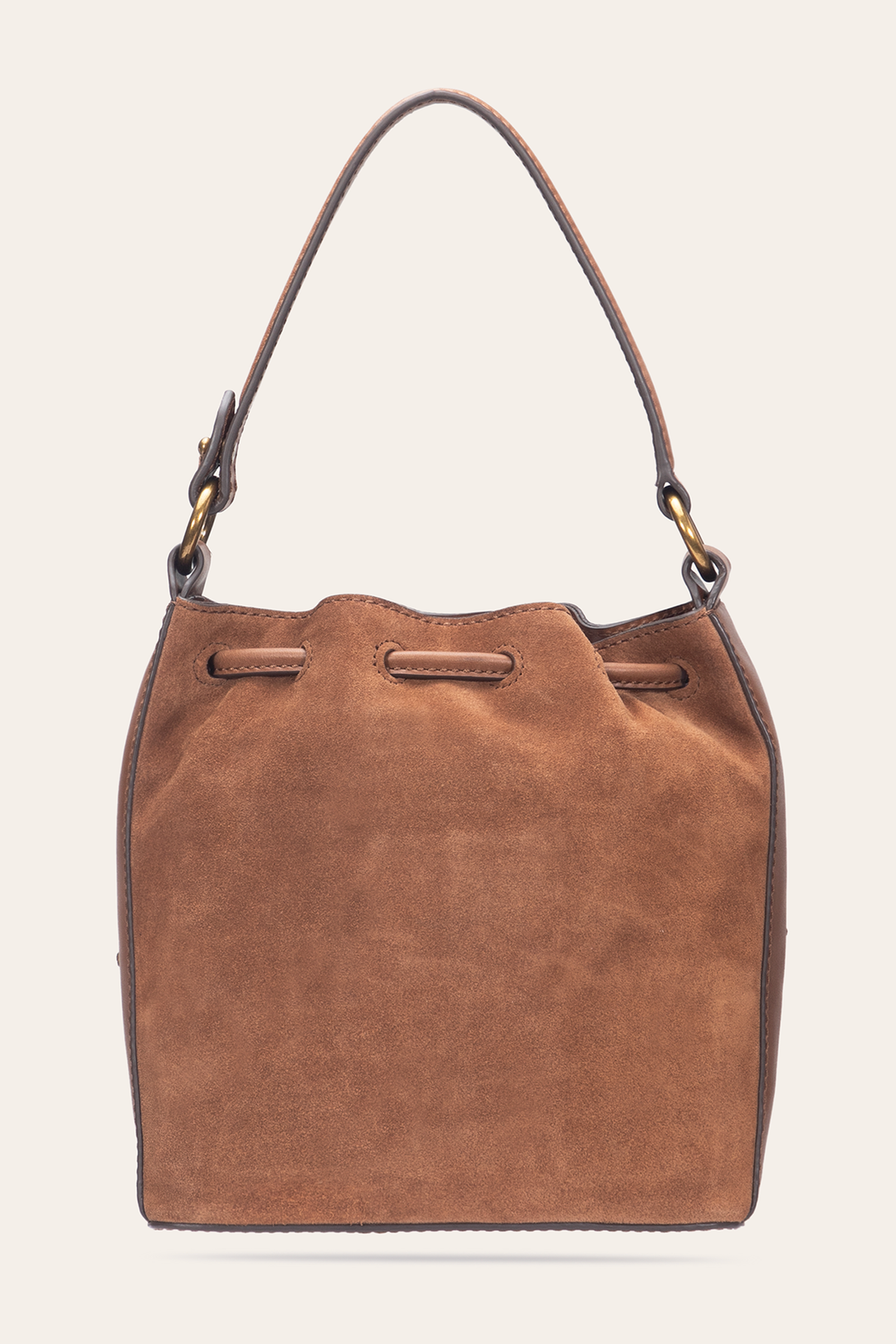 Frye Featured | Cognac Melissa Floral Convertible Bucket