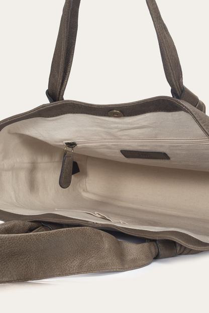 Frye Best Price | Dusty Olive Nora Knotted Tote
