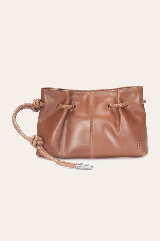 Frye Latest | Cognac Caroline Wristlet Clutch