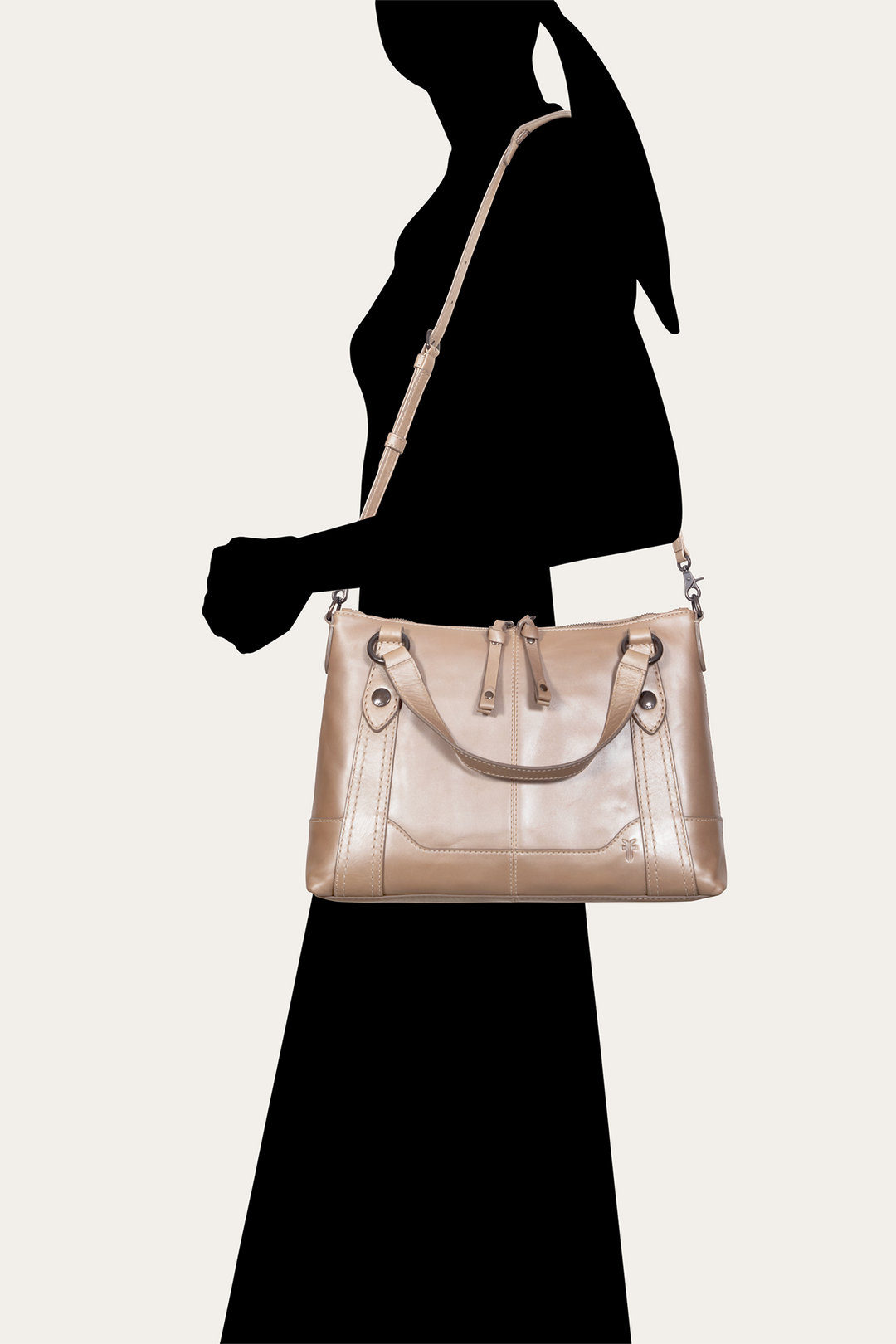Frye Latest | Light Bronze Melissa Medium Satchel