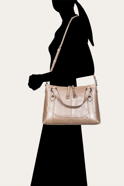Frye Latest | Light Bronze Melissa Medium Satchel