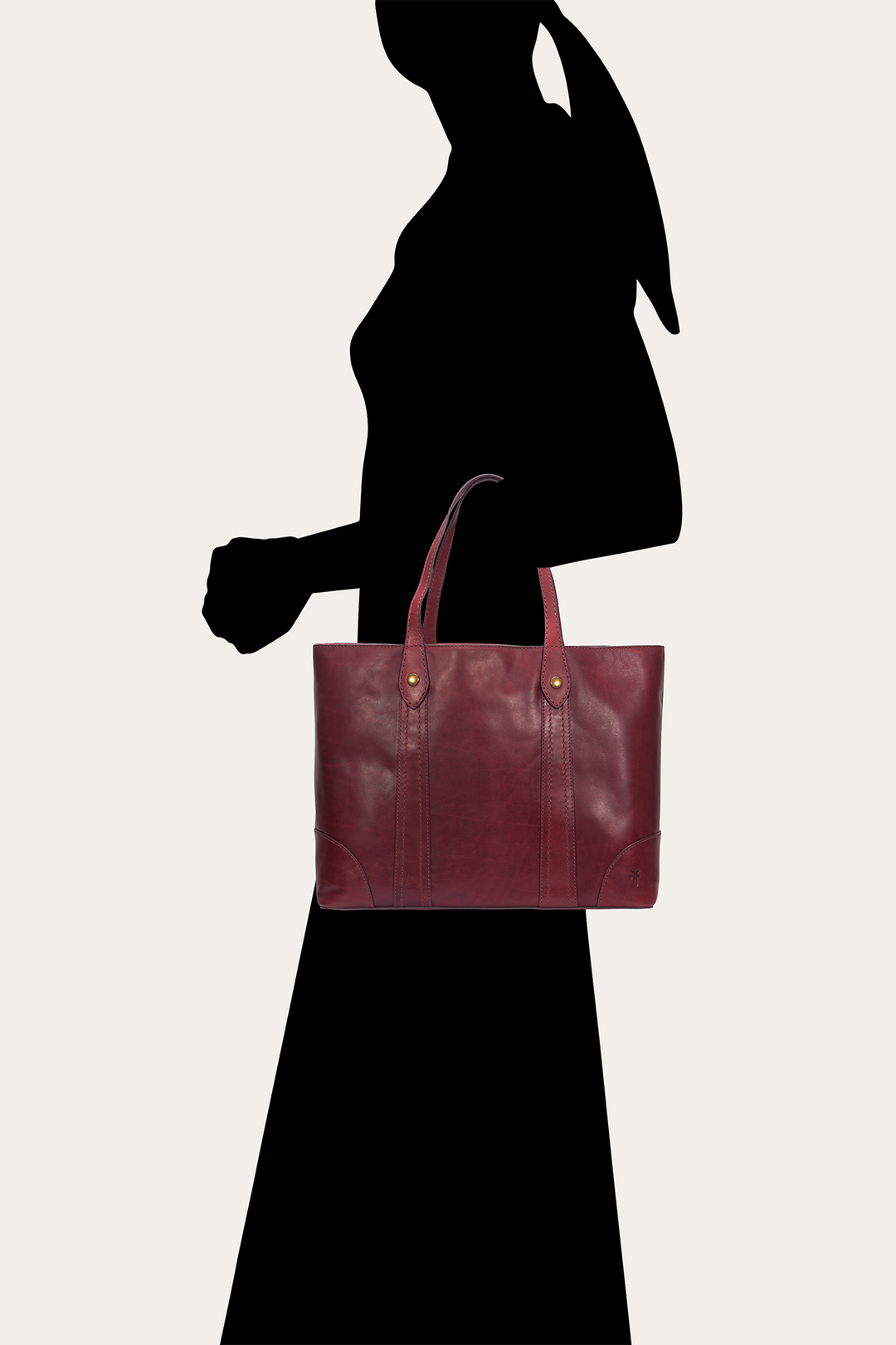 Frye Quality | Berry Lacquer Melissa Shopper