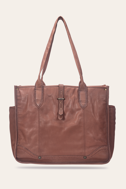 Frye Deals | Campus Cognac Tote