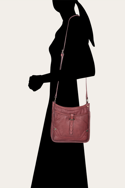 Frye Value | Campus Burgundy Crossbody