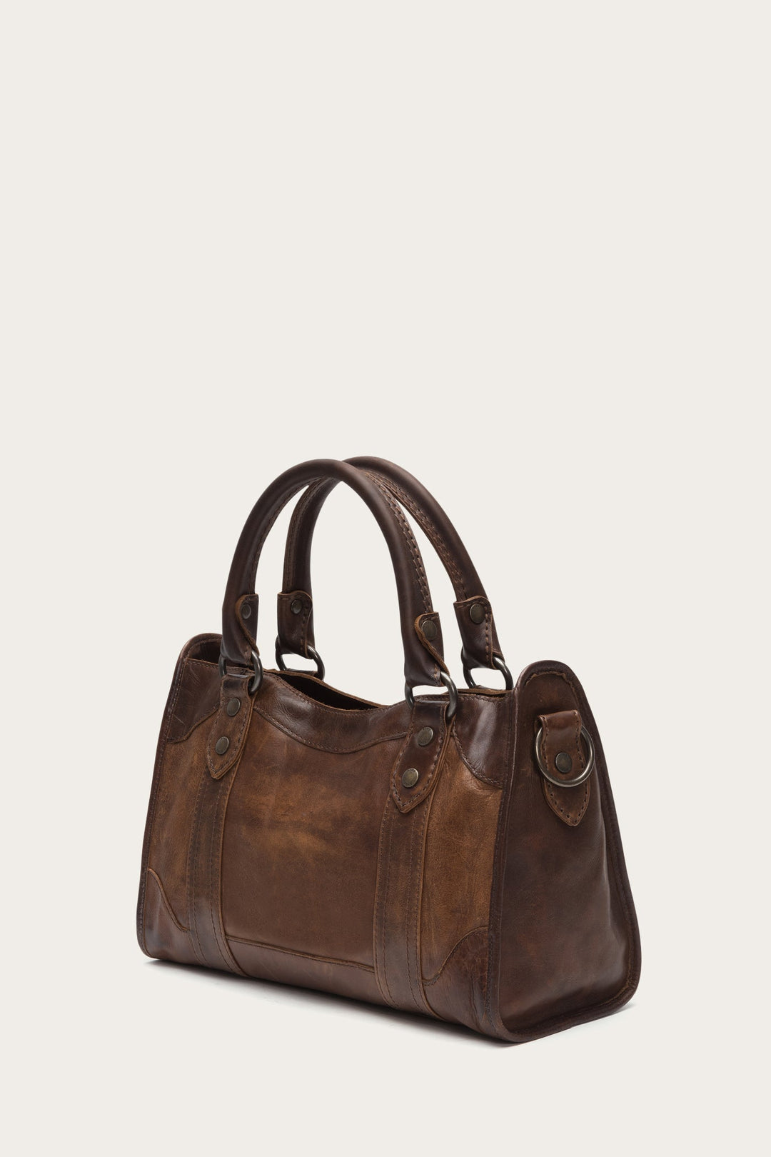 Frye Best Seller | Melissa Dark Brown Satchel