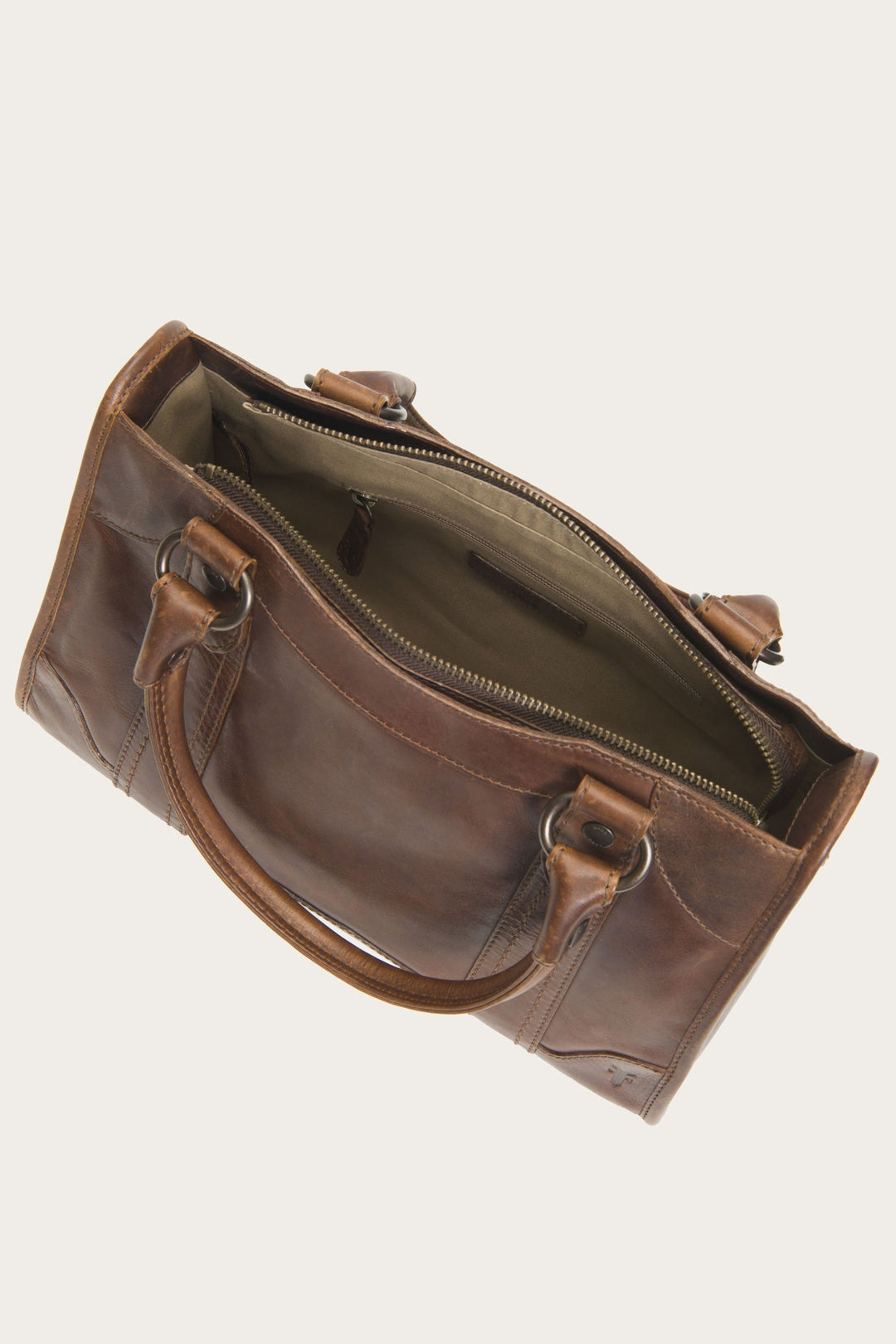 Frye Best Seller | Melissa Dark Brown Satchel