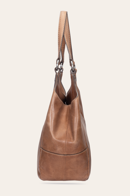 Frye Recommended | Melissa Four Poster in Beige