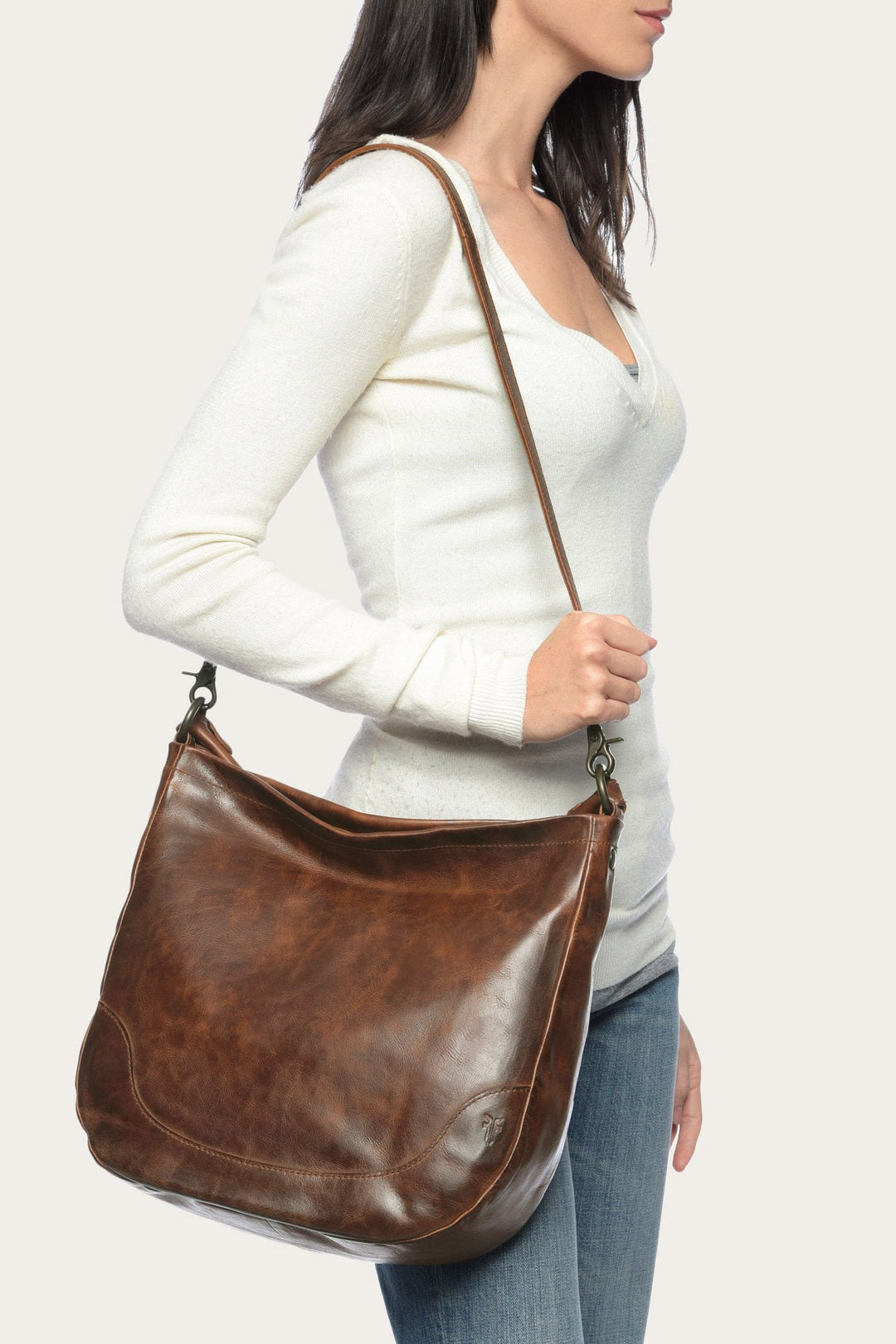 Frye Hot Sale | Melissa Cognac Hobo