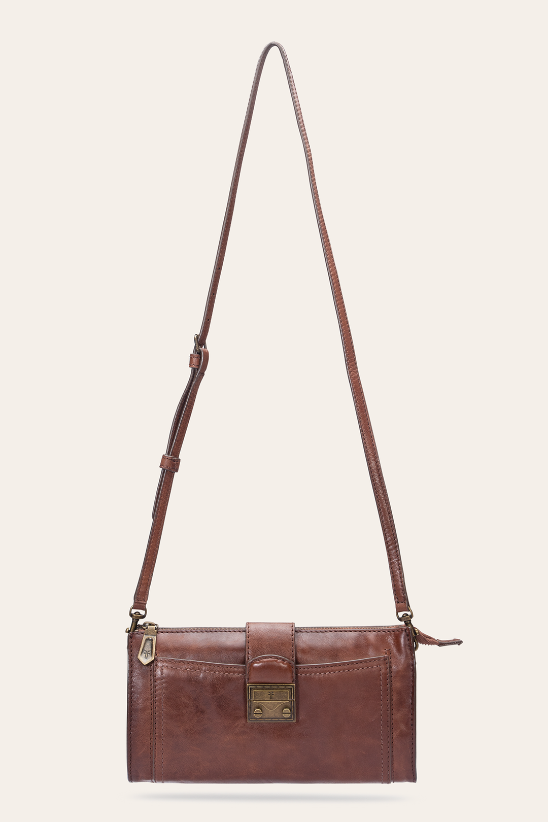 Frye Customer Favorite | Alex Cognac Crossbody Clutch
