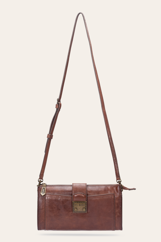 Frye Customer Favorite | Alex Cognac Crossbody Clutch