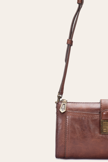 Frye Customer Favorite | Alex Cognac Crossbody Clutch