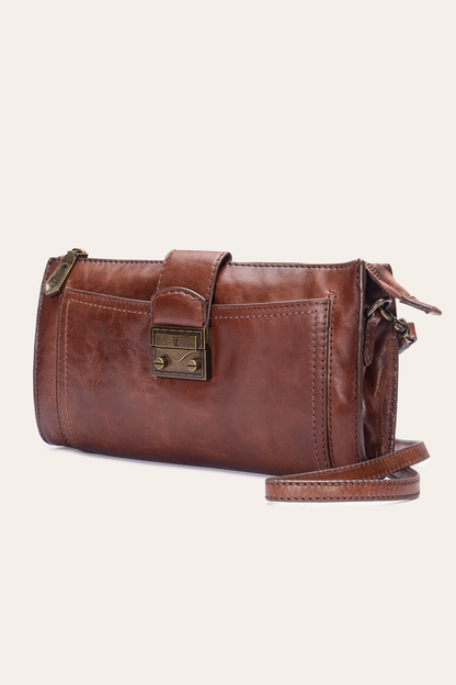 Frye Customer Favorite | Alex Cognac Crossbody Clutch